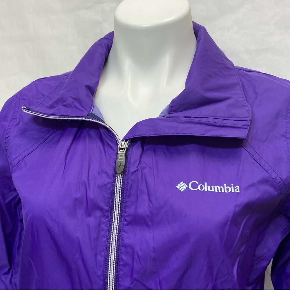 Columbia Purple Switchback Packable Lightweight R… - image 8